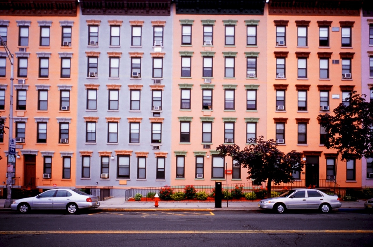 Hoboken Painted Buildings - Washington Street