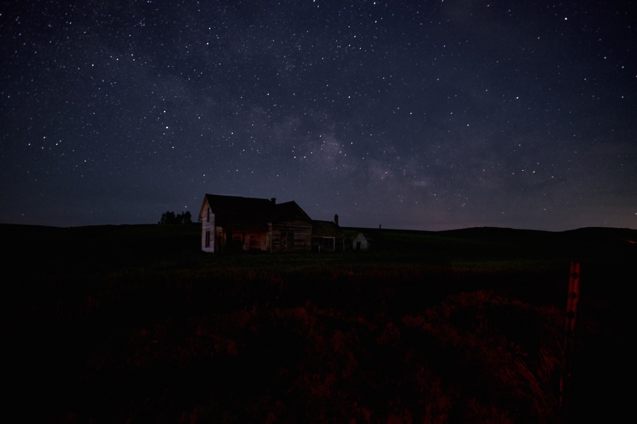Weber House and Milky Way