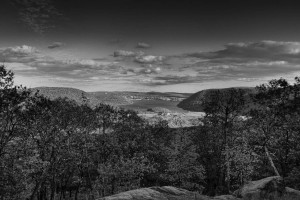 Hudson Valley Black and White from Bear Mountain
