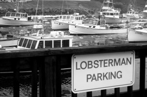 Lobsterman Parking – Perkin’s Cove, Maine