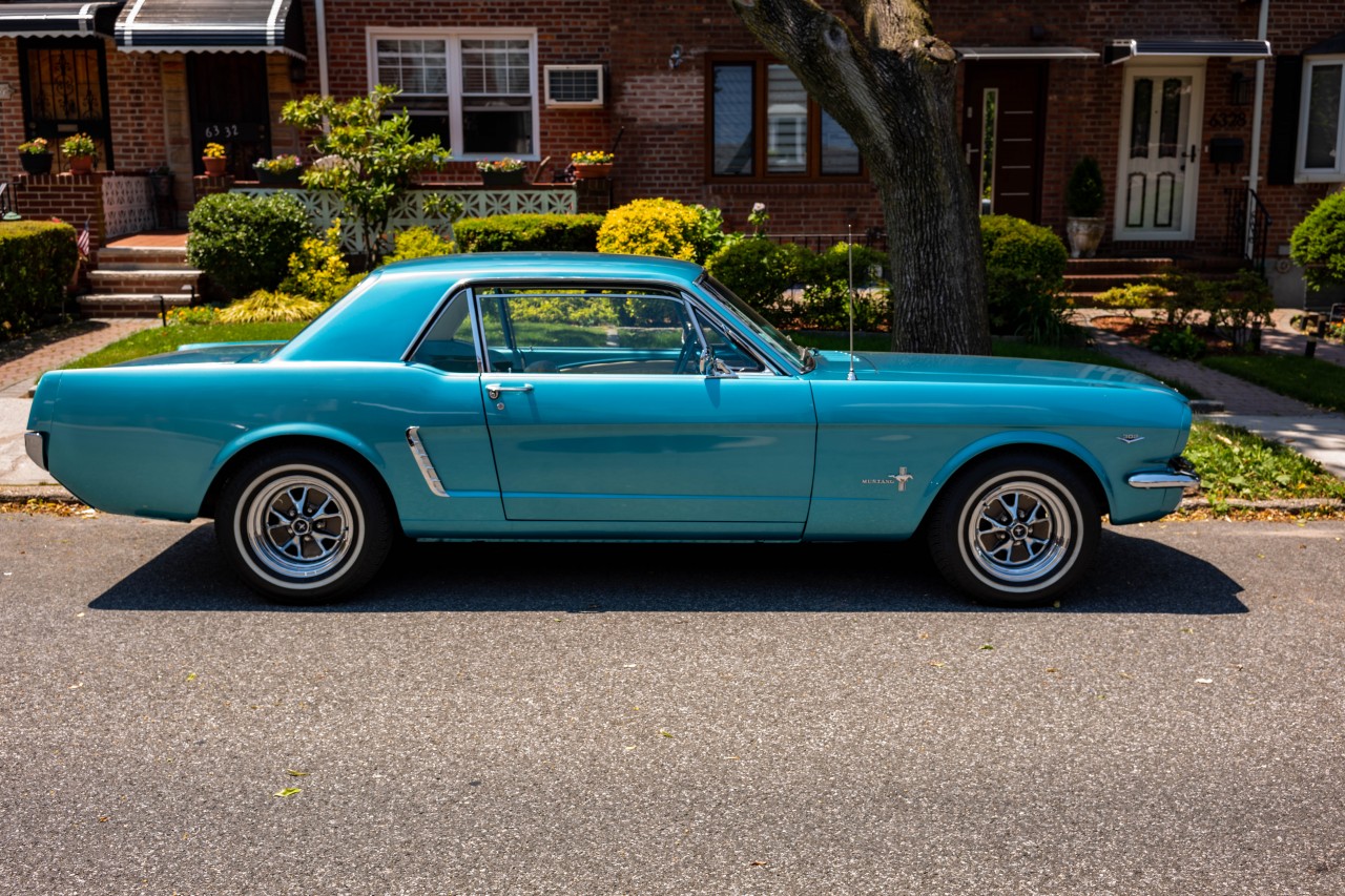 Classic Blue Mustang