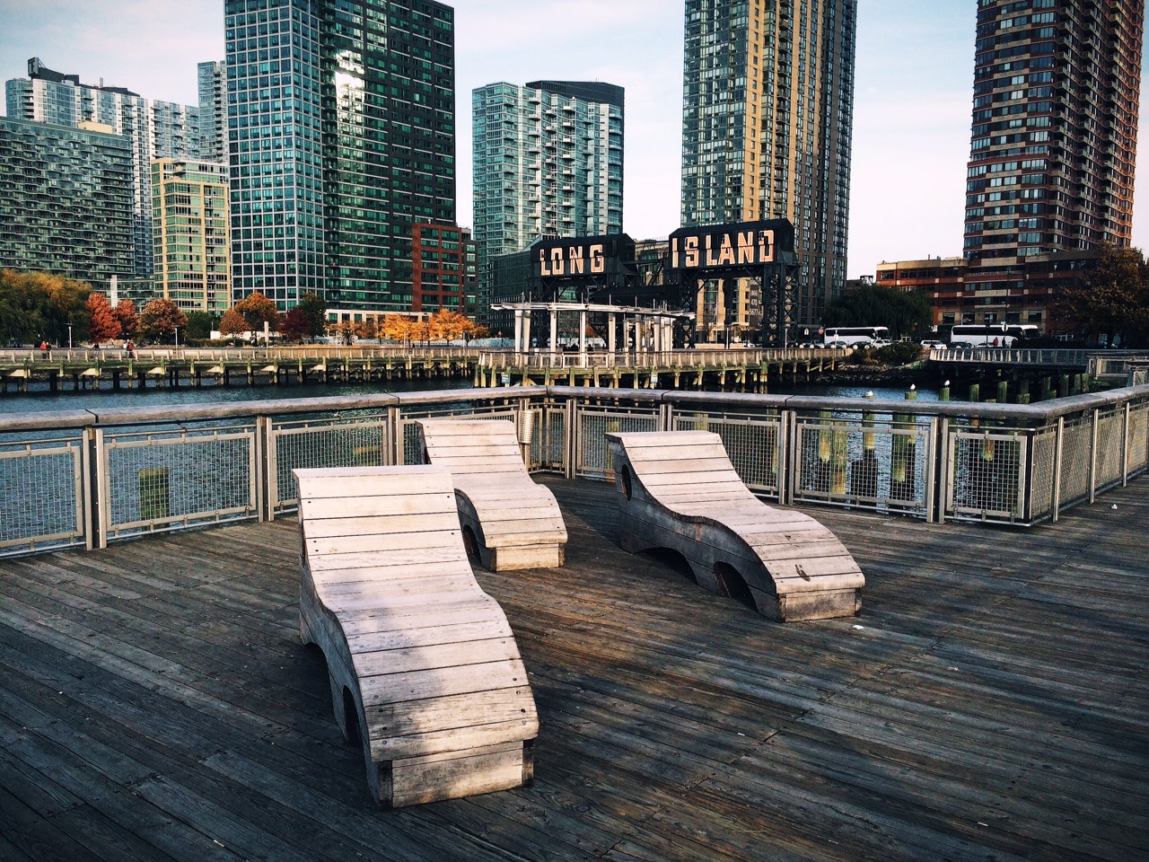 Lounge Chairs and Gantries – Long Island City